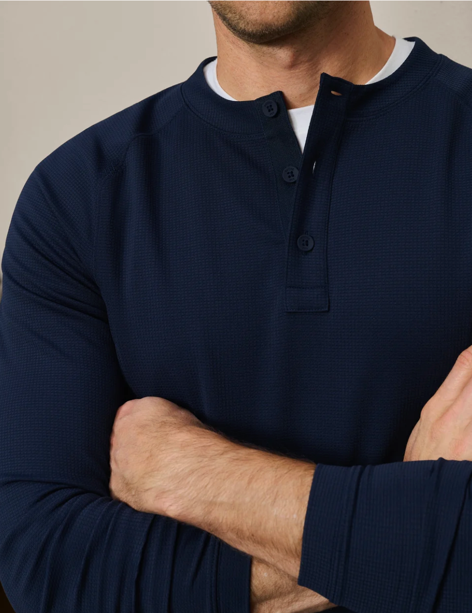 Waffle Tech Henley