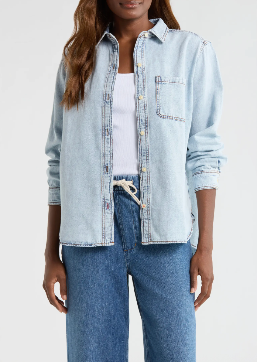Jane Relaxed Denim Shirt