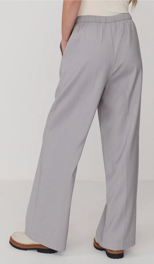 Soft Brushed Woven Wide Leg Pant