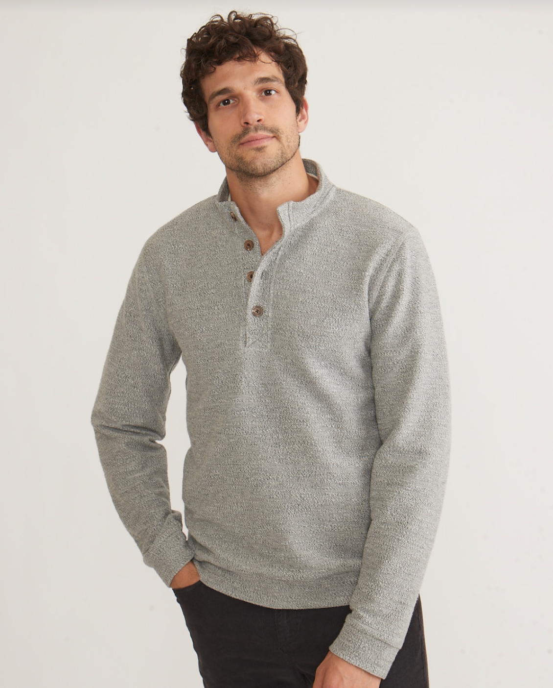 Clayton Textured Pullover