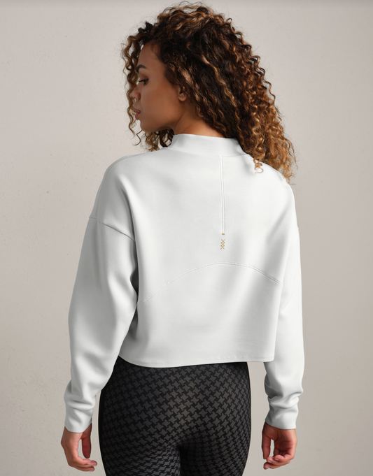 Dreamglow Cropped Mock Neck