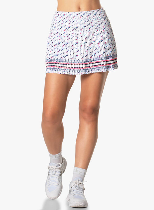 Women's Cool Vibes Smocked Tennis Skirt